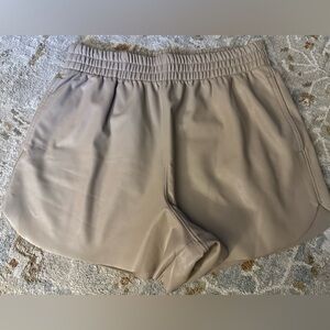 Abercrombie & Fitch Vegan Leather Shorts
